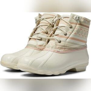 EUC Sperry Siren Gulf Duck Boot In Tan - Sz 10M
